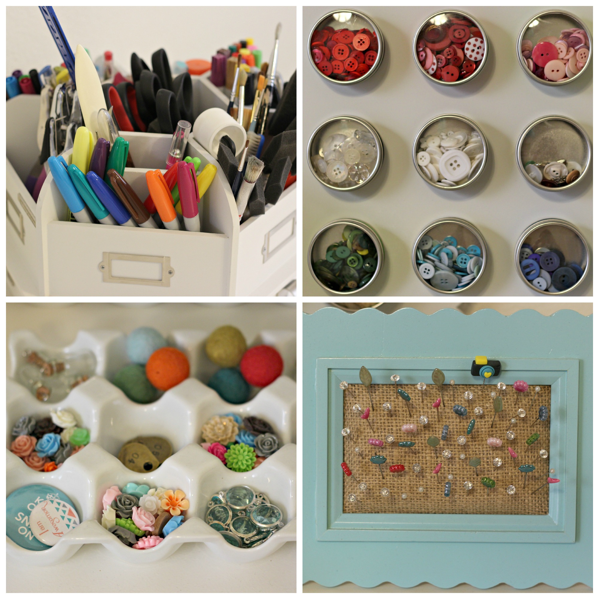 Craft Supplies Storage - Organize and Decorate Everything